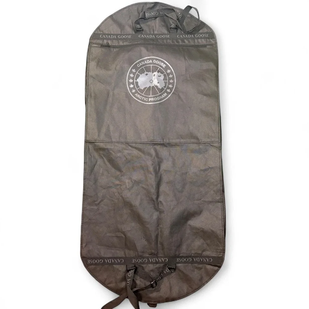 Canada Goose Black Coat Travel Protector Dust Bag For Jackets